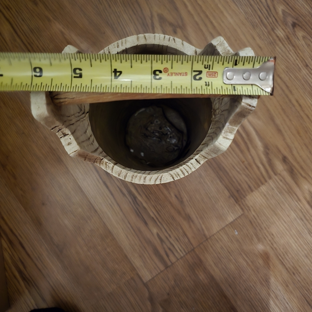 Bull ceramic pot - Picture 3 of 4
